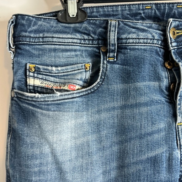 Men’s Diesel Zatiny Jeans Size 30 See Pics Blue 5128 - Picture 6 of 13